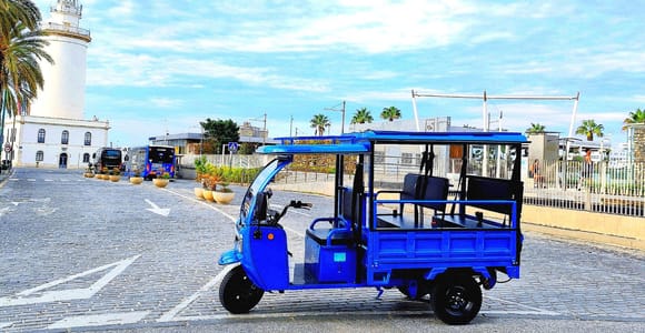 Málaga: Tuk Tuk sightseeing tour