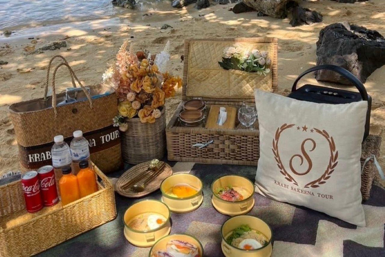 Krabi: tour privato di lusso in longtail boat di 4 isole