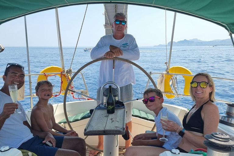 Rhodes Private Luxury Day Cruise Lunch, Coctails, Champagne