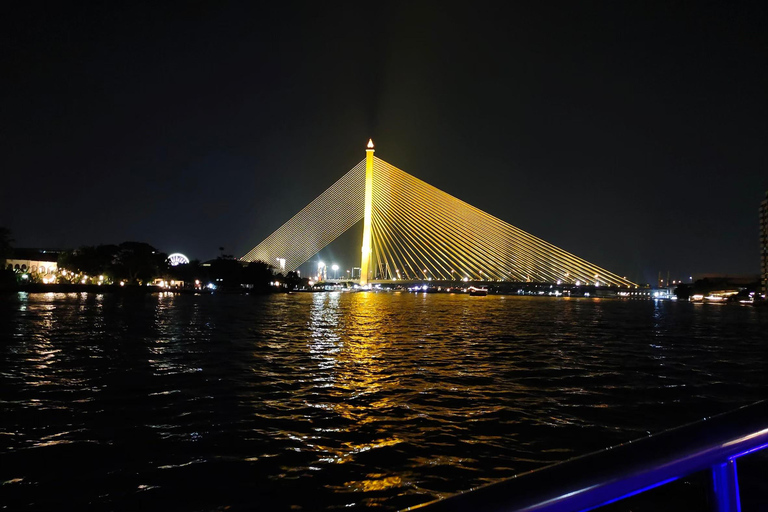 Bangkok: White Orchid River Cruise with Buffet Beer & Show