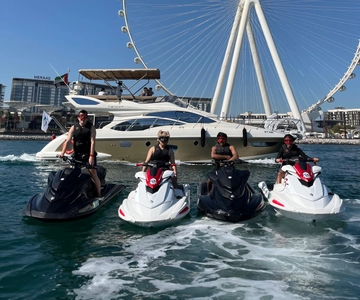 Dubai: Jet Ski Tour with Atlantis Hotel & Burj al Arab Views