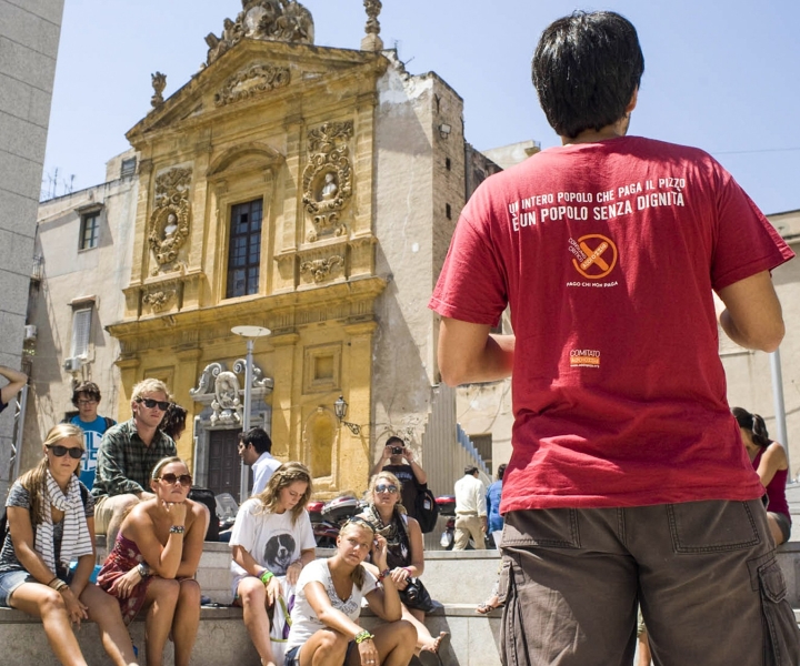 Palermo: NO Piesza wycieczka mafijna