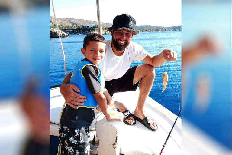 Chania: Angelausflug mit Frühstück und SchwimmenChania: Fischerbootfahrt mit Frühstück und Bademöglichkeit