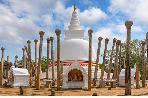 Anuradhapura to Sigiriya with Dambulla Cave Temple Visit