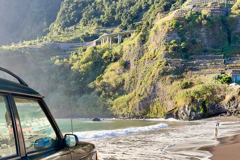 From Funchal: West Madeira Jeep 4x4 Day Tour with Pickup