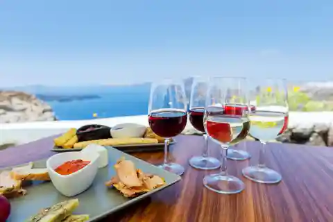 Santorini: Prova de vinhos nas adegas locais