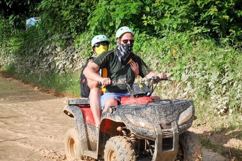 Punta Cana: Przygoda ATV z jaskinią Taino i plażą Macao