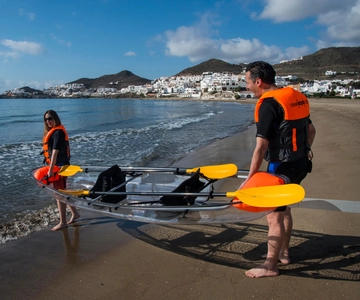 3 Hours Guided Tours in Transparent Kayaks