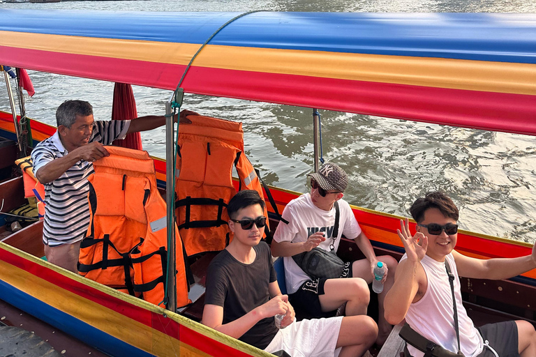 Bangkok: 2 hrs Private Longtail Boat Canal Tour & Big Buddha