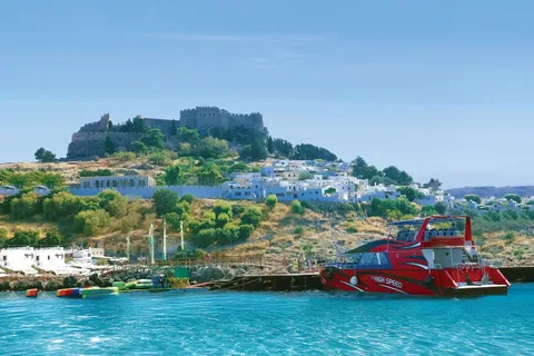 Rhodes: High Speed Boat Trip to Lindos