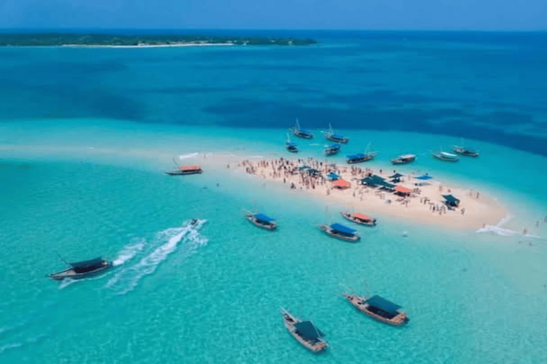 Choses à faire : Pique-nique sur le banc de sable de Nakupenda avec plongée en apnée