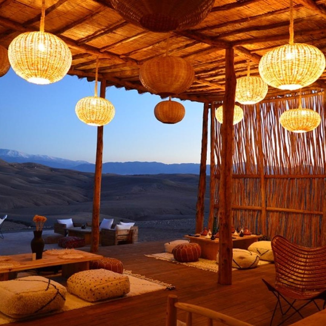 Marrakech : Dîner dans le désert d'Agafay et balade à dos de chameau au coucher du soleil - dromadaire