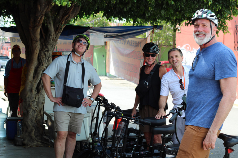 Circuit gastronomique à vélo électrique à travers Oaxaca.