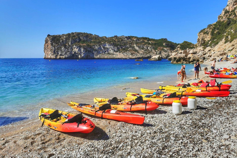 Jávea: Kajaktocht naar Granadella