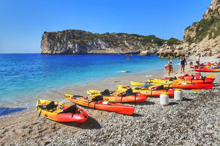 Jávea: Kajaktocht naar Granadella