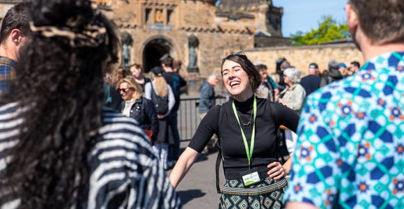 Edinburgh: Edinburgh Castle Guided History Tour mit Tickets