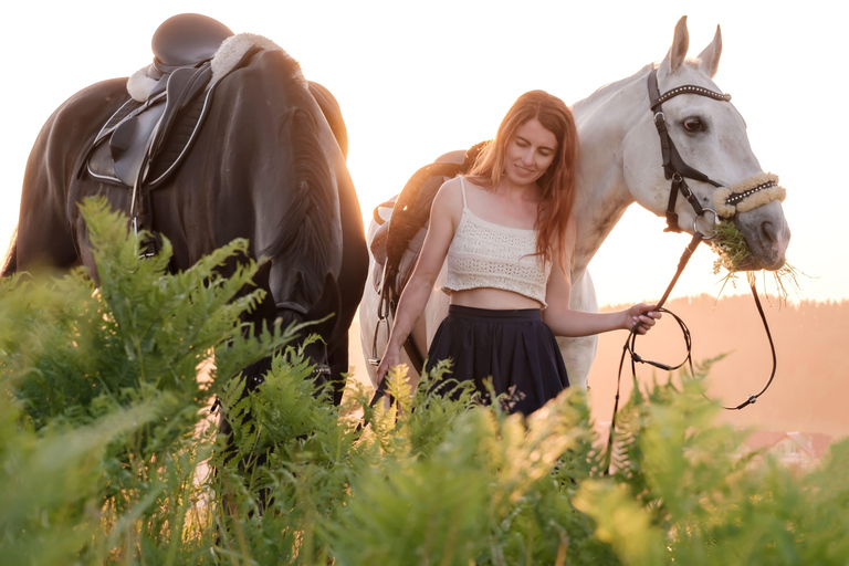 Ibiza: Private Horse Ride, Massage, Reiki With lunch Picnic