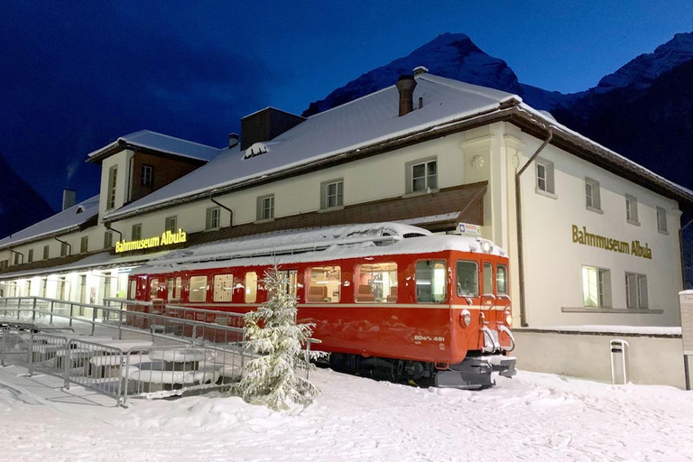 UNESCO Rhaetian Railway: Viaduct, Train Museum, St. Moritz Group of 8 Excluding Train Tickets