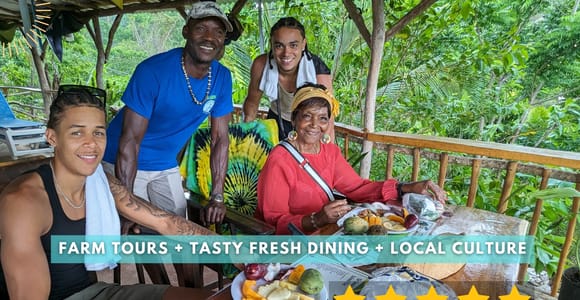 Negril: Jamaican Roots Tropical Farm Tour (2.5 hr w/ pickup)