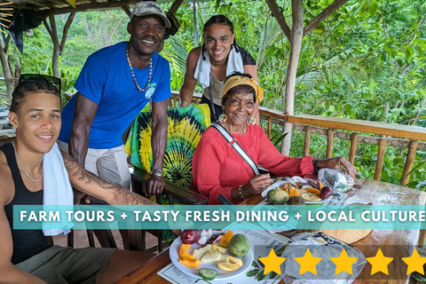 Negril: Jamaican Roots Tropical Farm Tour (2.5 hr w/ pickup)