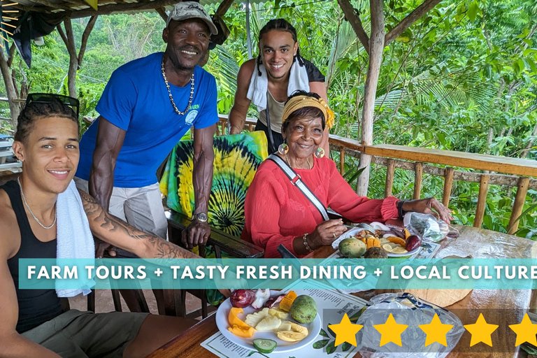 Negril: Jamaican Roots Tropical Farm Tour (2.5 hr w/ pickup)