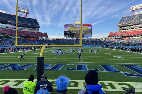 Nashville: Tennessee Titans Football Game at Nissan Stadium Short Side Upper
