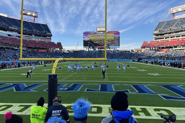 Nashville: Tennessee Titans Football Game at Nissan Stadium Short Side Upper