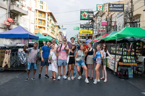 Sesión Mad Monkey Bangkok City - Tour a pie