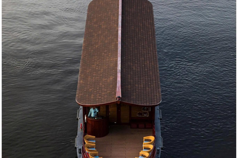 Hue: Luxury Sunset Tea & Dinner Cruise on Perfume River [No Dinner] Luxury Sunset Tea Cruise