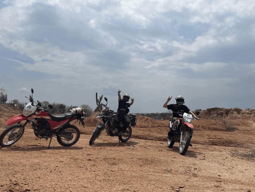 Desde Bogotá Excursión de 4 días en moto al Desierto de la Tatacoa