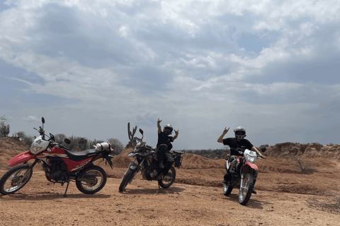 Von Bogota aus: 4-tägige Motorradtour zur Tatacoa-Wüste