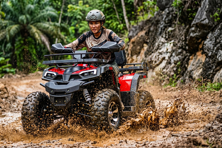 Chiangmai X : Guided Jungle ATV Tour with Lunch & Transfer