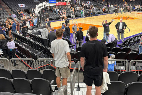Phoenix: Phoenix Suns Basketball Game Ticket Lower Baseline