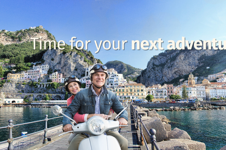 Salerno: Scooter Rental to travel the Amalfi Coast