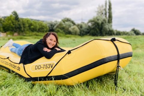 Dresden: Inflatable Boat Tour to the Wine-Town of Radebeul Dresden: Inflatable Boat Tour to the wine-town of Radebeul