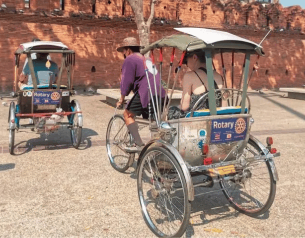 Chiang Mai Trishaw Ride & Mae Ping River Cruise (Half Day)