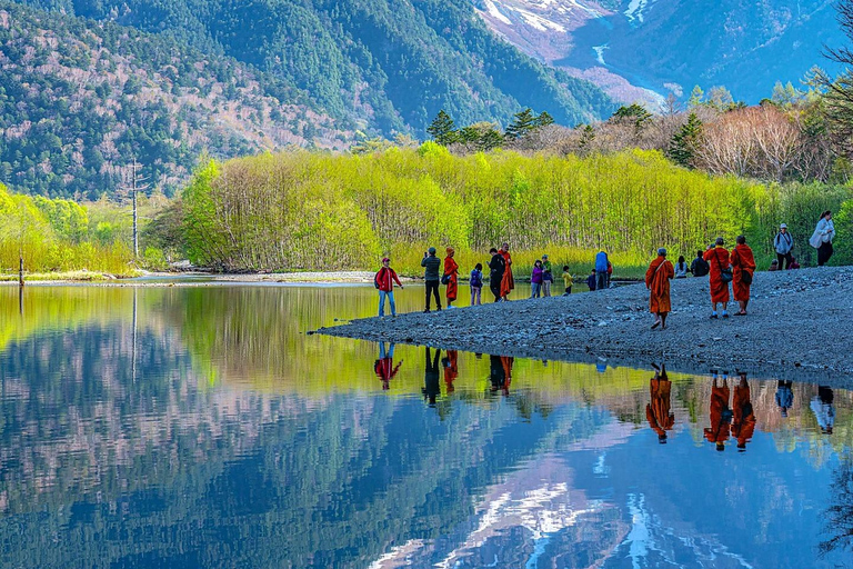 From Nagoya: Kamikochi & Matsumoto Private Transport Nagoya Transport Route | Up to 6 Guests