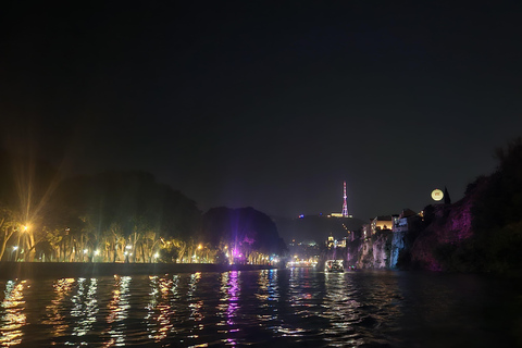 Tbilisi: Mtkvari River Live Guided Boat Tour