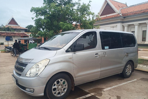 Prywatny transfer z Siem Reap do Phnom Penh