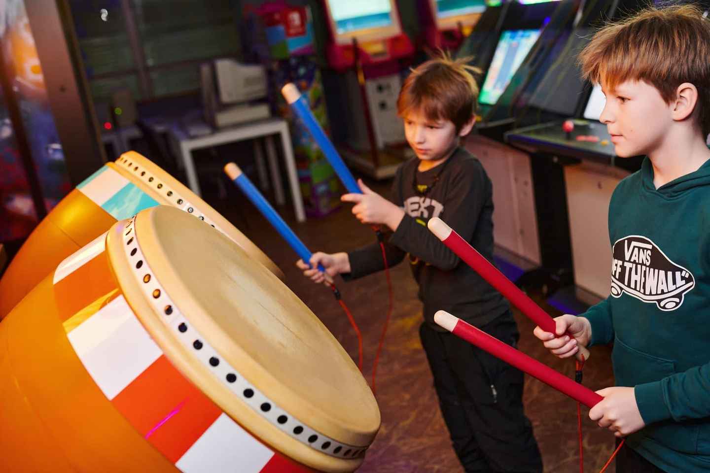 Cyber Arcade með Fun Arena í miðborg Prag