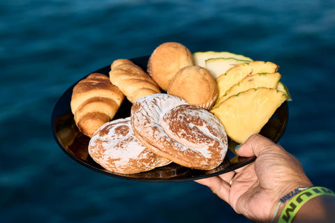 Ibiza: Formentera Boat and Bike Guide Tour +Sunset Party Gold Edition: Formentera Bike & Boat Adventure from Ibiza