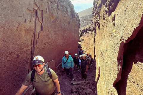 Mount Etna: 3,000-Meter (9,843-Foot) Trekking Experience, Pick-Up from Catania, and Drone Video from the Summit Base Mt. Etna 3000 Hike with Hotel Pick-up and Drone Video