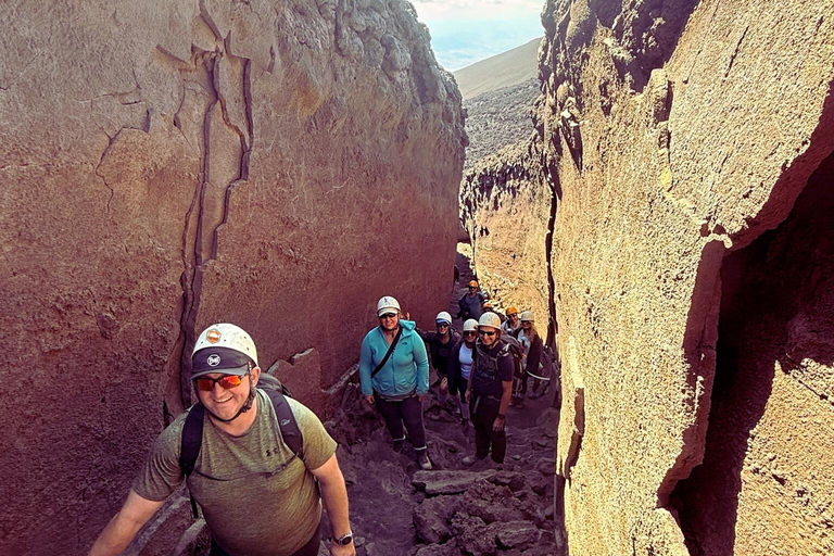 Mount Etna: 3,000-Meter (9,843-Foot) Trekking Experience, Pick-Up from Catania, and Drone Video from the Summit Base Mt. Etna 3000 Hike with Hotel Pick-up and Drone Video