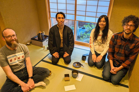 Tokio: Traditionele theeceremonie ervaring in ShibuyaShibuya st Tokio, ralaxed traditionele matcha ervaring