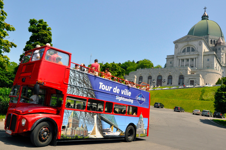 Montreal: Guided Double-Decker Bus Tour