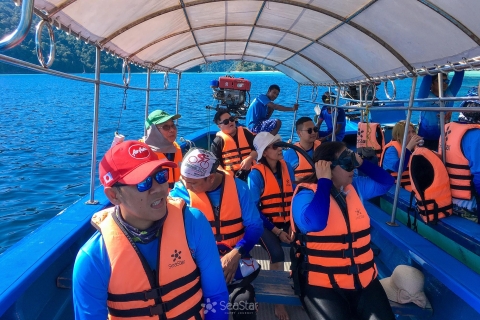 Z Khao Lak: rejs łodzią motorową na wyspy Surin z rurką
