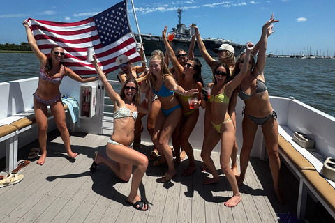Charleston Private Charter for up to 38 Capt. Coolers Floats Sunshine Vibes 2 Hour Private Charter: 1 to 14 Passengers