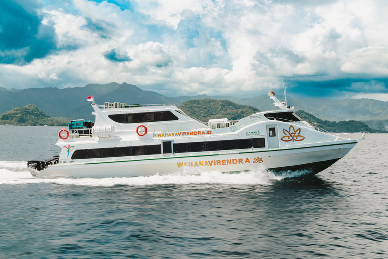 Bali: Biglietto per la barca veloce per Gili Trawangan, Gili Air, LombokDa Gili Air a Bali (Padang Bai)