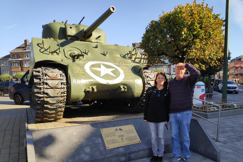 vanuit Brussel: Historische Battle of the Bulge Sites Tour