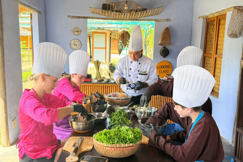 Hoi An: Farm-to-Table Cooking Class with Fishing & Crafts